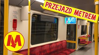 Metro Warszawa Nowe Stacje Metro Bródno Przejazd Metrem Kondratowicza Zacisze [upl. by Greenes433]