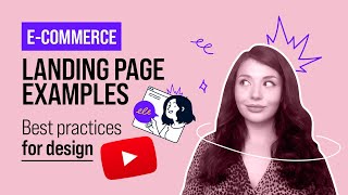 Ecommerce Landing Page Examples Best Practices for Design [upl. by Fredelia]