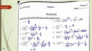 Nonnegative and negative integer power 4 [upl. by Aneetak649]