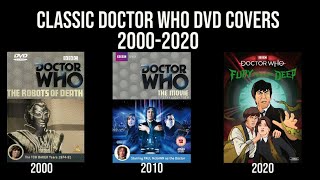 Evolution of Classic Doctor Who DVD covers [upl. by Merideth]