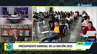 Ministro de Educación afirma que ya tienen los maestros que necesitaban [upl. by Thomas250]