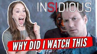 First Time Watching INSIDIOUS Reaction COMPLETELY TERRIFYING [upl. by Althee]