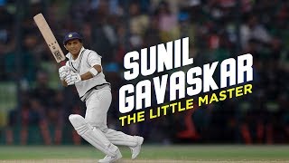 Sunil Gavaskar The Little Master  Our Glorious Openers  AllAboutCricket [upl. by Ahseuqram34]