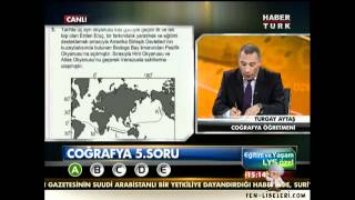 2012 LYS3 Coğrafya Soruları ve Cevapları 1 [upl. by Eatnuahc]