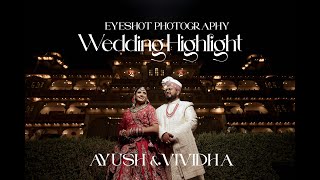 AYUSH amp VIVIDHA  WEDDING HIGHLIGHT  MISHTTEN RESORT  DESTINATION WEDDING [upl. by Anyar]