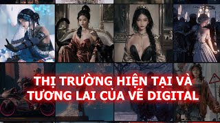 Họa sĩ vẽ digital sẽ ra sao trước sư phát triển của AI [upl. by Marline]