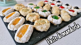 Biscotti pasta di mandorle I Ricetta facilissima [upl. by Brotherson]