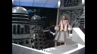 Daleks Interrogate Romana  Destiny of the Daleks  Doctor Who [upl. by Yasdnyl]