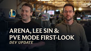 Arena Lee Sin amp PvE Mode FirstLook  Dev Update  League of Legends [upl. by Bick603]