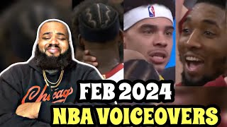 DJ MEECHYMEECH  FEB 2024 NBA VOICEOVER COMPILATION  REACTION [upl. by Darwin]