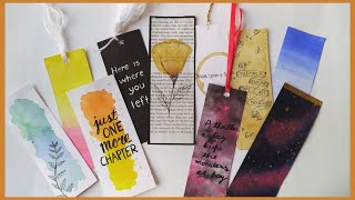 10 bookmark ideasPinterest inspired HarjotDIYary [upl. by Nnylg]