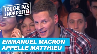 Emmanuel Macron appelle Matthieu Delormeau dans TPMP [upl. by Reynard]