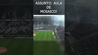 Quando o assunto é MOSAICO a torcida do CORINTHIANS dá AULA [upl. by Celisse955]