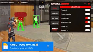 PAINEL AIMBOT👻XIT EXTERNAL PLUS PURO IPHONEANDROID HEADTRICK 100 HS✅☠️ipa antban regedit mobile [upl. by Tine]