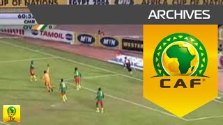 Cameroon  Côte dIvoire Quarter Final  Africa Cup of Nations Egypt 2006 [upl. by Ettenwahs]