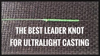 Ikat leader paling smooth untuk ultralight casting I FG knot with rizzuto lock tutorial [upl. by Ylyl]