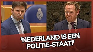 Wauw Gideon van Meijeren laat justitieminister sprakeloos achter ‘Dit is een POLITIESTAAT’ [upl. by Arimat]