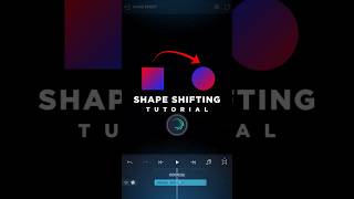 Alight Motion Shape Shifting Tutorial  alightmotion motiongraphics motiondesign shapeshifting [upl. by Natsuj164]