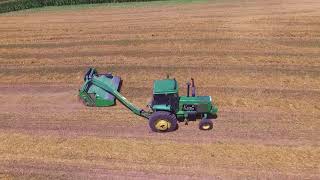 Mowing Oat Stubbles [upl. by Gathers931]