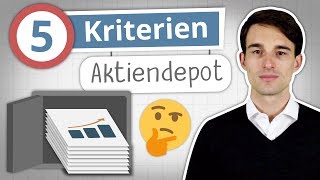 Welches Aktiendepot für Anfänger 5 Kriterien zum DepotVergleich [upl. by Wrennie]