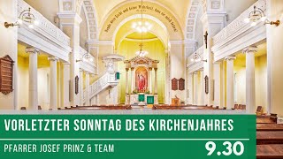 Gottesdienst aus der MartinLutherKirche  Vorletzter Sonntag des Kirchenjahres  0930 [upl. by Ewell]