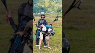 paragliding 🪂flyingmunkyairventures paraglidingwithsushil [upl. by Oicam]