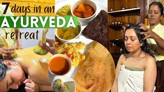 AYURVEDA experience for 7 days  Ayurvedic Treatment Massage ampFood in Indus Valley Ayurvedic Centre [upl. by Warfourd]