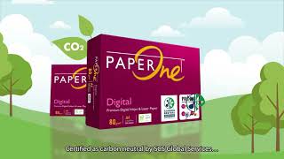 PaperOne™ Digital 80gsm Carbon Neutral Paper  Product Highlight [upl. by Ajnotal970]