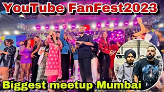 YouTube fanfest 2023 Mumbai  biggest YouTube meetup in Mumbai ​⁠​⁠YouTube [upl. by Atok]