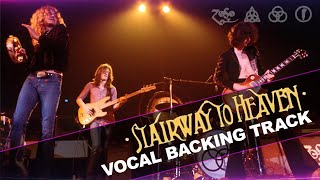 STAIRWAY TO HEAVEN  FULL KARAOKE VOCAL BACKING TRACK [upl. by Ynner]