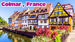 COLMAR France Walking Tour  4K  colmar christmas market  the BEST Things To Do In Colmar [upl. by Ayram]