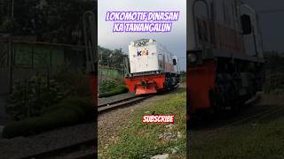 Lokomotif kereta menuju Stasiun Malang Kotalama [upl. by Nahte940]