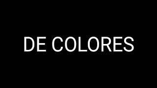 De Colores Tagalog  With Lyrics [upl. by Lorac924]