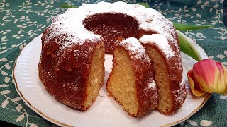 💦 Wilgotna babka 🍮 jogurtowośmietanowa od podstaw  Nasze dania [upl. by Irmgard589]