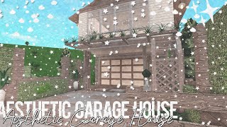 Welcome To Bloxburg  Aesthetic Garage House ⋆ೃ࿔･ [upl. by Natale600]