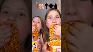 Sister VS Sister Spicy Emoji Challenge 🥵 [upl. by Rapp]