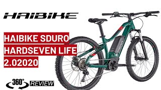 HAIBIKE SDURO HardSeven Life 20 2020 360 spin ebike review [upl. by Haelak]