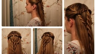 Game of Thrones Hair Sansa Stark Inspired Tyrell Twists [upl. by Martres]