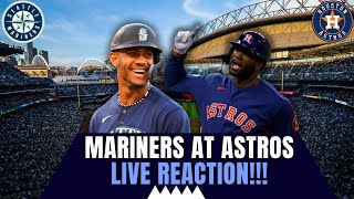 Mariners vs Astros LIVE PLAY BY PLAY REACTION with Swing For The Fences [upl. by Camarata]