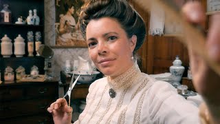 The Hair Parlour  ASMR Roleplay Edwardian Era haircut brushing shampoo scalp exam amp massage [upl. by Kiley]