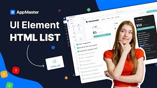 New HTML list in AppMaster UI [upl. by Cotsen910]