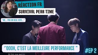 REACTION FR  Survival Kpop  Peak Time EP 2 [upl. by Adnoloy]