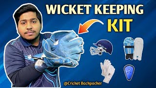 WICKET KEEPING KIT  Equipment Used by the Wicketkeeper  Cricketbackpacker [upl. by Eleon]