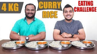 MASSIVE 4 KG CURRY RICE EATING CHALLENGE  Dal Fry amp Jeera Rice Eating Competition  Food Challenge [upl. by Swayder609]