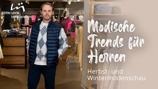 Herbstmodenschau 2024 – Modische Trends für Herren – Lüthi Look [upl. by Kappenne902]