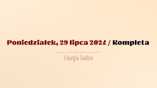 Kompleta  29 lipca 2024 [upl. by Eisoj]