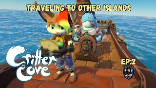 Traveling To Other Islands  Lets PlayCritter Cove  Ep2 [upl. by Brena]