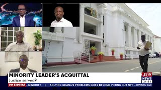 Minority Leaders Acquittal Justice served  PM Express on JoyNews 30724 [upl. by Runstadler]