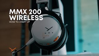 beyerdynamic  MMX 200 wireless  How to start up [upl. by Shig179]