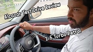 Alcazar 15 Turbo Petrol Full Test Drive ReviewEk special guest k saath🤣Wo majaa nahi aaya ☹️ [upl. by Galen]